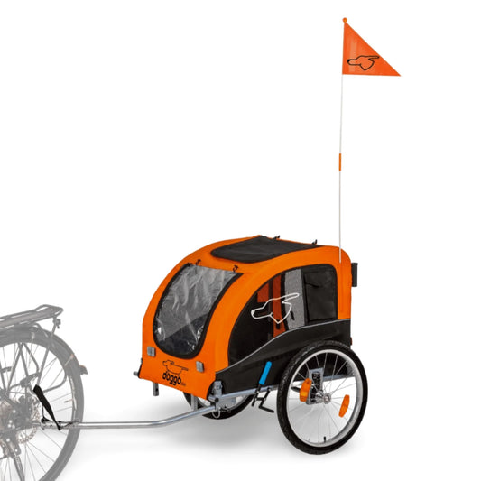 Enjoy Quadra Island with your dog using our eBike Rental trailer