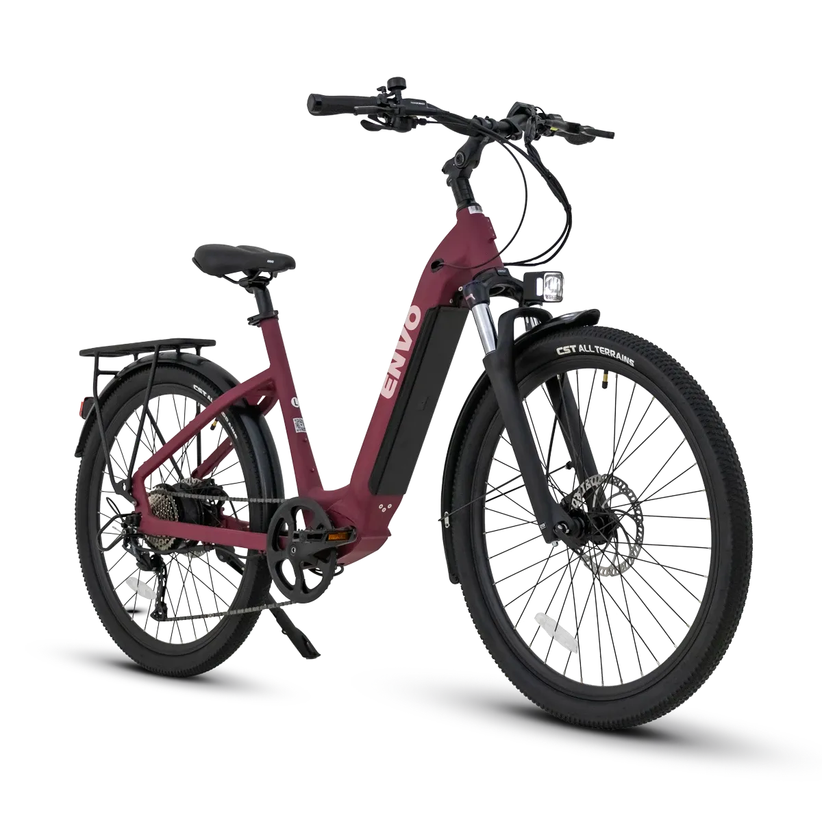 Easy step-through electric bike perfect for Quadra Island day trips